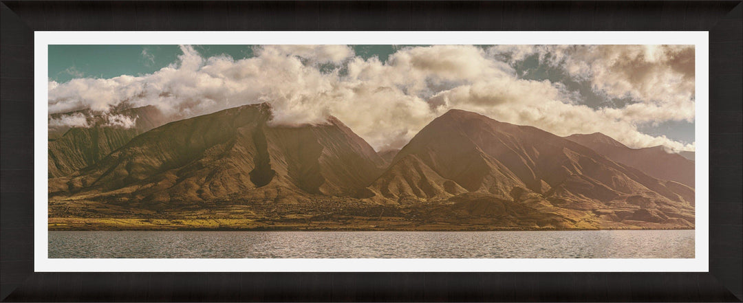 West Maui Mountain Majesty - Living Moments Media - 3500-5500, 800-3500, Acrylic, Artwork, Best Wall Artwork, Boat, Canvas, clouds, Coast, green, Hawaii, Island, lahaina, maui, Maui Hawaii Fine Art Photography, Maui Hawaii Wall Art, Metal, Moody, Mountains, New Moments, ocean, open-edition, over-5500, panoramic, Prints, size-20-x-60, size-30-x-90, Sunrise, Visual Artwork, Water, waves, White, yellow